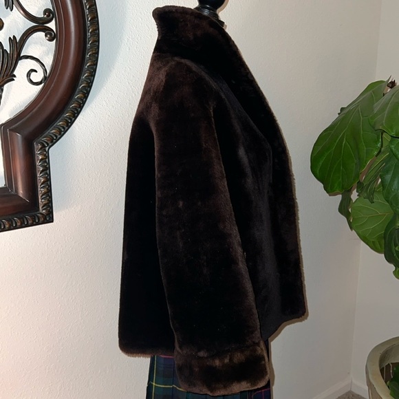 Mouton Women’s Teddy Bear Jacket Coat Vintage Fur Coat - Real Fur!! - Picture 15 of 15